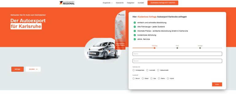 Autoexport in Karlsruhe: Maßgeschneiderte Lösungen für den schnellen Verkauf von Fahrzeugen aller Art