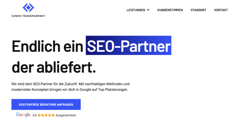 Schritte zur erfolgreichen SEO-Implementierung: Einsichten von Jundo Transparency